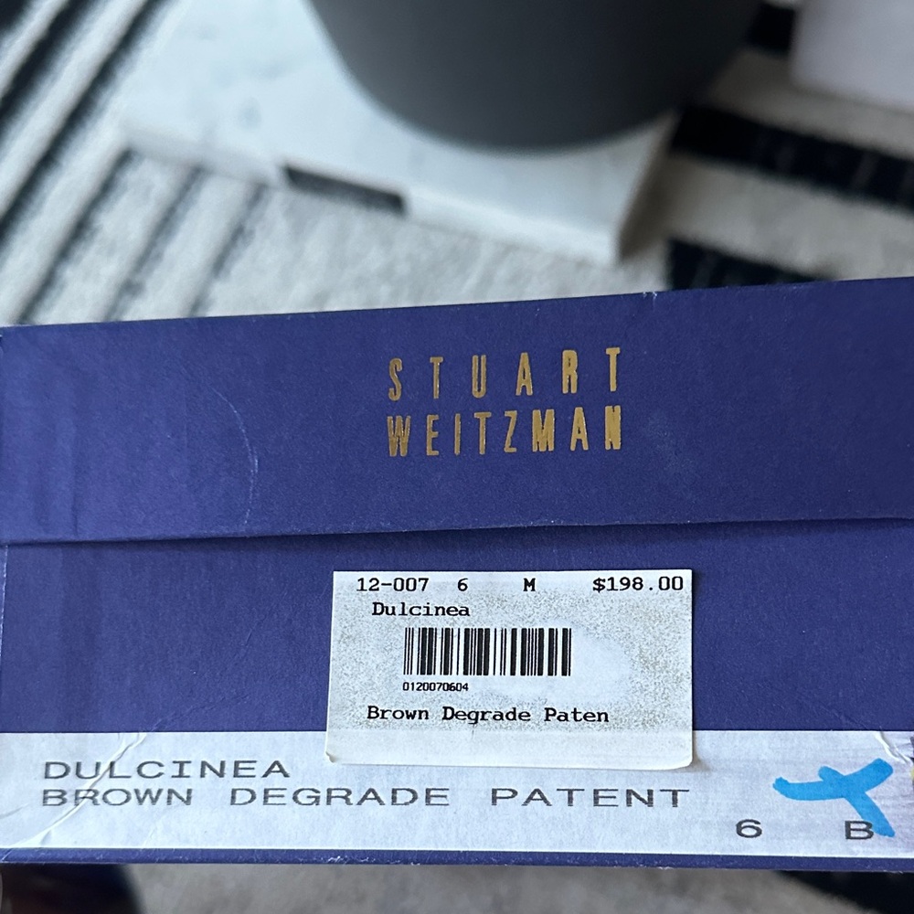Stuart Weitzman Dulcinea Brown Degrade Patent Heels - Picture 12 of 14
